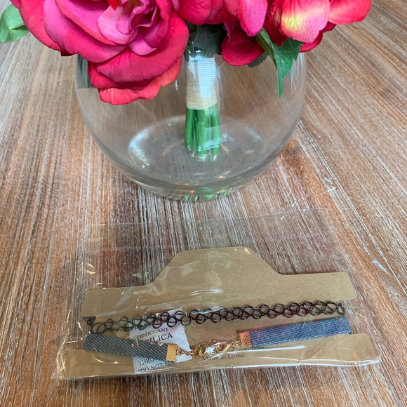 Cyber Monday Sale! Pom Pom Choker Necklace - Picture 6 of 6